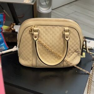 Gucci Creme Handbag